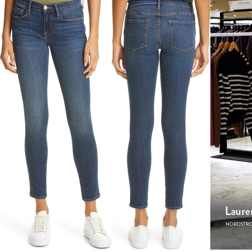 Frame Le Skinny de Jeanne jeans, size 25.